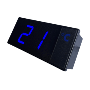 Multi Voltage Digital Thermometer Blue