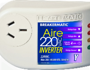 PIN220-Y++ Protector Electrónico para Aires Acondicionados INVERTER  220Vac 20A NEMA 10-20