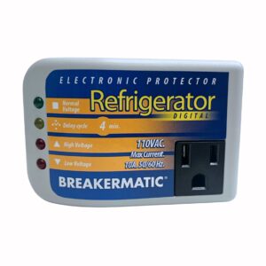 PME110-ETRING Digital Refrigerator -  Protector Electrónico de voltaje para Neveras de última técnología, tipo inverter o con paneles de control electrónico. (version ingles)