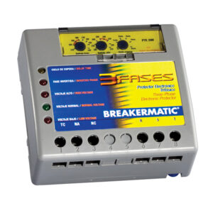 Protector Electrónico Trifásico para riel DIN