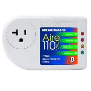 AIRE 110 D - Protector Electrónico enchufable para Aires Acondicionados y Equipos de Refrigeración convencionales NEMA 5-20 120V / 20A