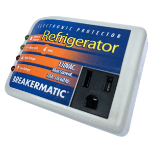 PME110-TR0ING REFRIGERATOR - Protector electrónico de voltaje para Neveras Convencionales 120V  10 A   (Edición Ingles )